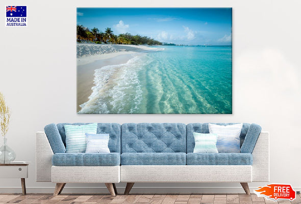 Turks & Caicos Island Photograph Print 100% Australian Made Stretched Canvas Ready to Hang - 1363