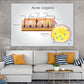 Acne Vulgaris Vector Illustration Print 100% Australian Made Stretched Canvas Ready to Hang - 2400
