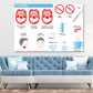 Tonsillitis Vector Illustration Print 100% Australian Made Stretched Canvas Ready to Hang - 2402