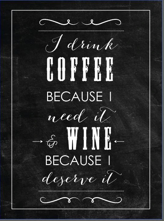 Cafe Restaurant Quote Vector Art Print 100% Australian Made Stretched Canvas Ready to Hang - 2004