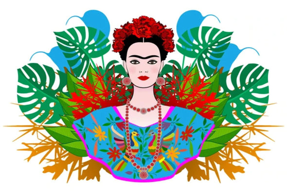 Famous Frida Kahlo Art Design Print 100% Australian Made Stretched Canvas Ready to Hang - 1907