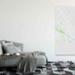 Florence City Italy Map Color Detailed Vector Print 100% Australian Made Stretched Canvas Ready to Hang - 2313