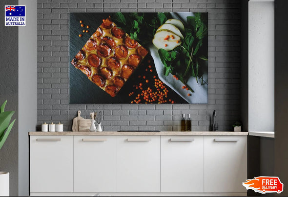 Delicious Dish Closeup Photograph Print 100% Australian Made Stretched Canvas Ready to Hang - 2017