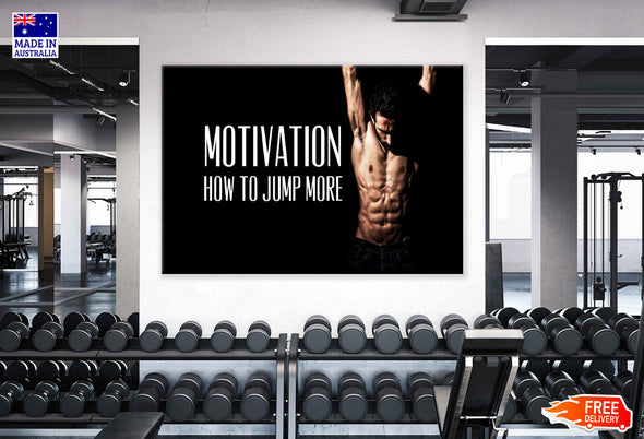 Motivation Quote Print 100% Australian Made Stretched Canvas Ready to Hang - 2222