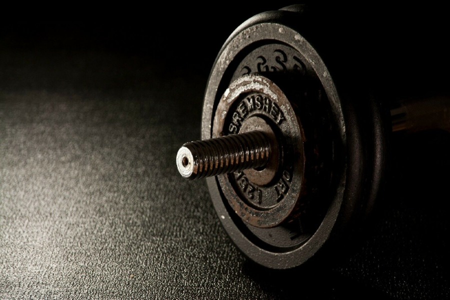 Weights Closeup Photograph Print 100% Australian Made Stretched Canvas Ready to Hang - 2228