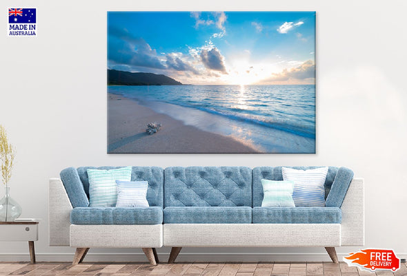 Ishigaki Island Sea View Okinawa Print 100% Australian Made Stretched Canvas Ready to Hang - 1408