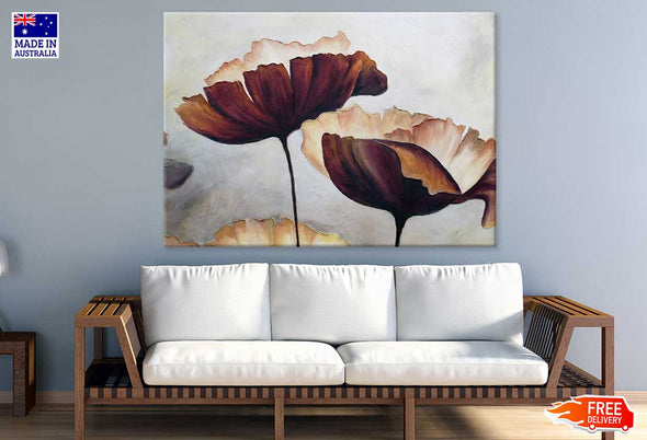 Flower Cobra Water Oil Painting Print 100% Australian Made Stretched Canvas Ready to Hang - 1624