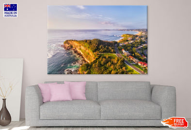 Steep Northern Beaches Photograph Print 100% Australian Made Stretched Canvas Ready to Hang - 1423