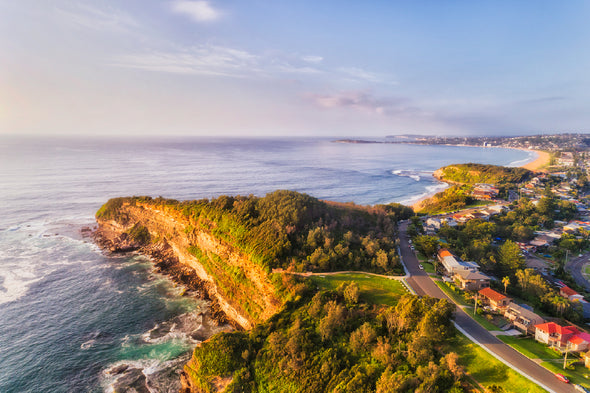 Steep Northern Beaches Photograph Print 100% Australian Made Stretched Canvas Ready to Hang - 1423