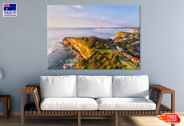 Steep Northern Beaches Photograph Print 100% Australian Made Stretched Canvas Ready to Hang - 1423