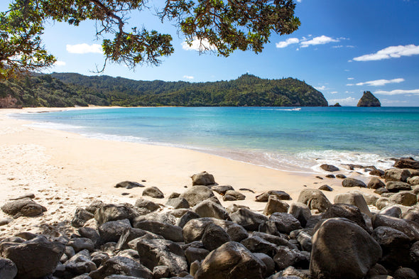 Coromandel Coast View Photograph Print 100% Australian Made Stretched Canvas Ready to Hang - 1426