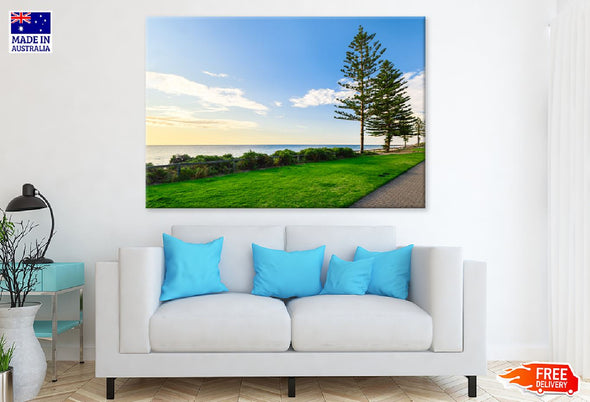 Christies Beach View Photograph Print 100% Australian Made Stretched Canvas Ready to Hang - 1436