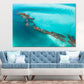 Tangalooma Wrecks Moreton Island Print 100% Australian Made Stretched Canvas Ready to Hang - 1443
