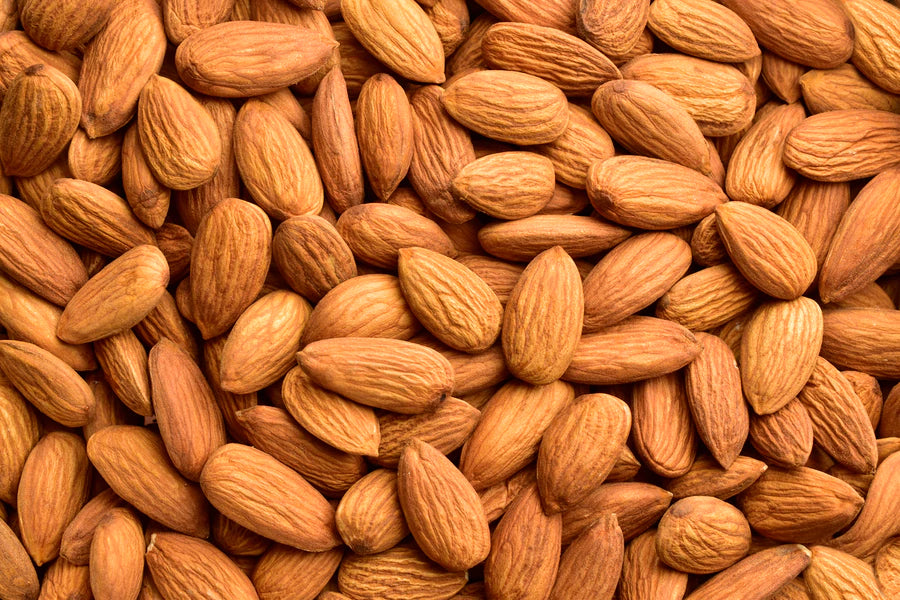 Almond Nuts Closeup Photograph Print 100% Australian Made Stretched Canvas Ready to Hang - 2079