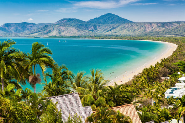 Port Douglas Beach Photograph Print 100% Australian Made Stretched Canvas Ready to Hang - 1359